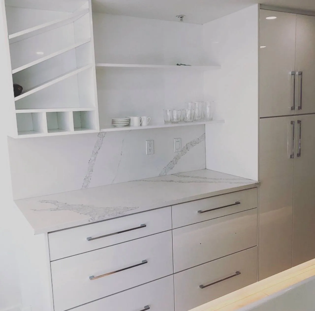 Home renovation and contracting project completed by Budget Heating